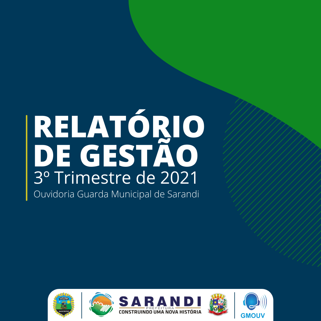 Ouvidoria da Guarda Municipal de Sarandi-Pr (GMOUV) informa
